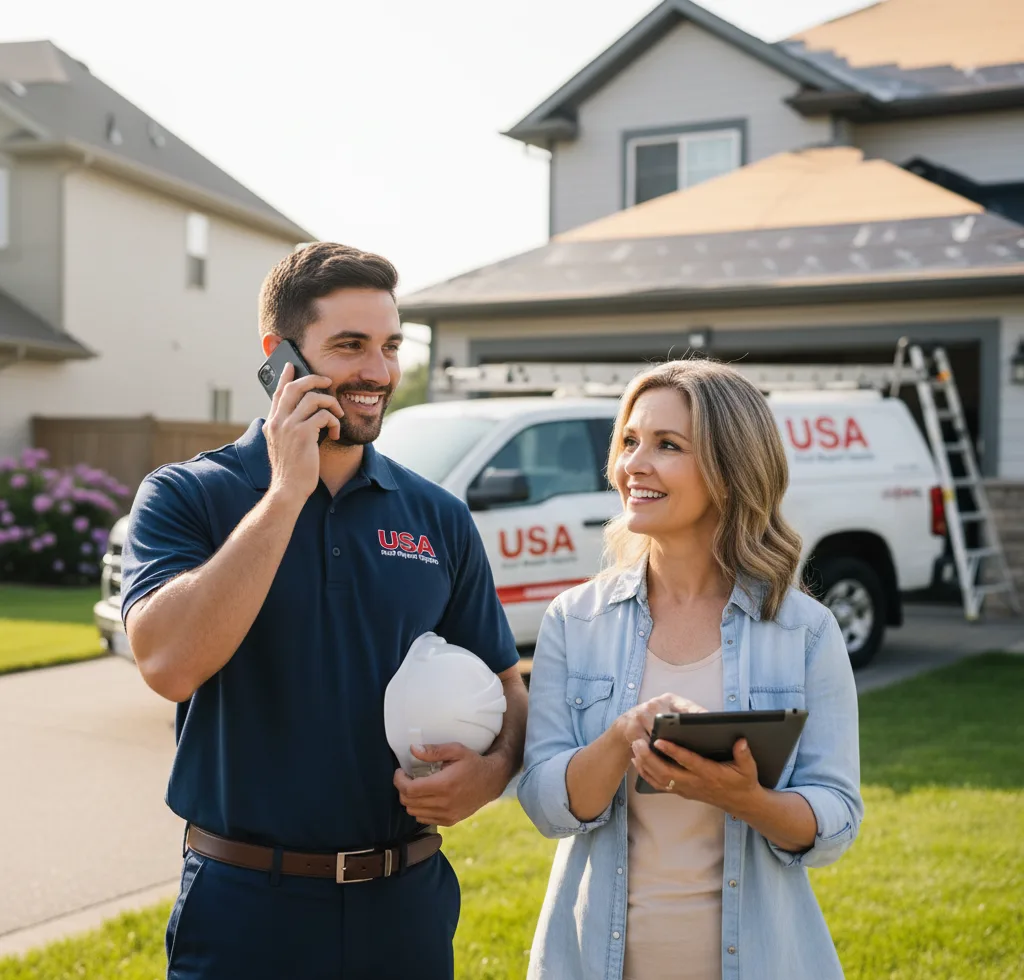 USA Roof Repair Experts customer support in Green Forest